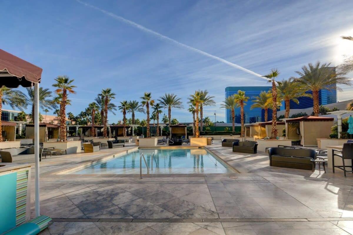 Mgm Signature-18-701 1Br2Ba Strip View Balcony Las Vegas Exterior photo