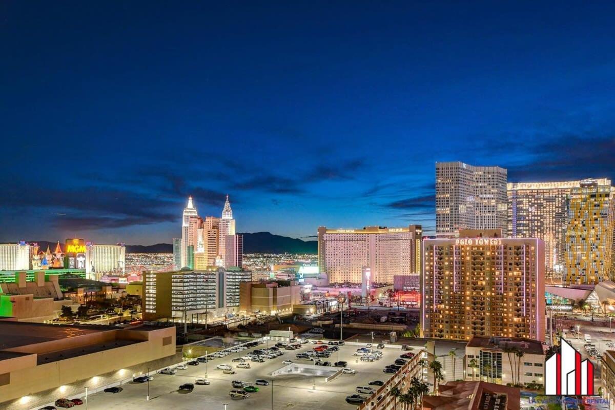 Mgm Signature-18-701 1Br2Ba Strip View Balcony Las Vegas Exterior photo