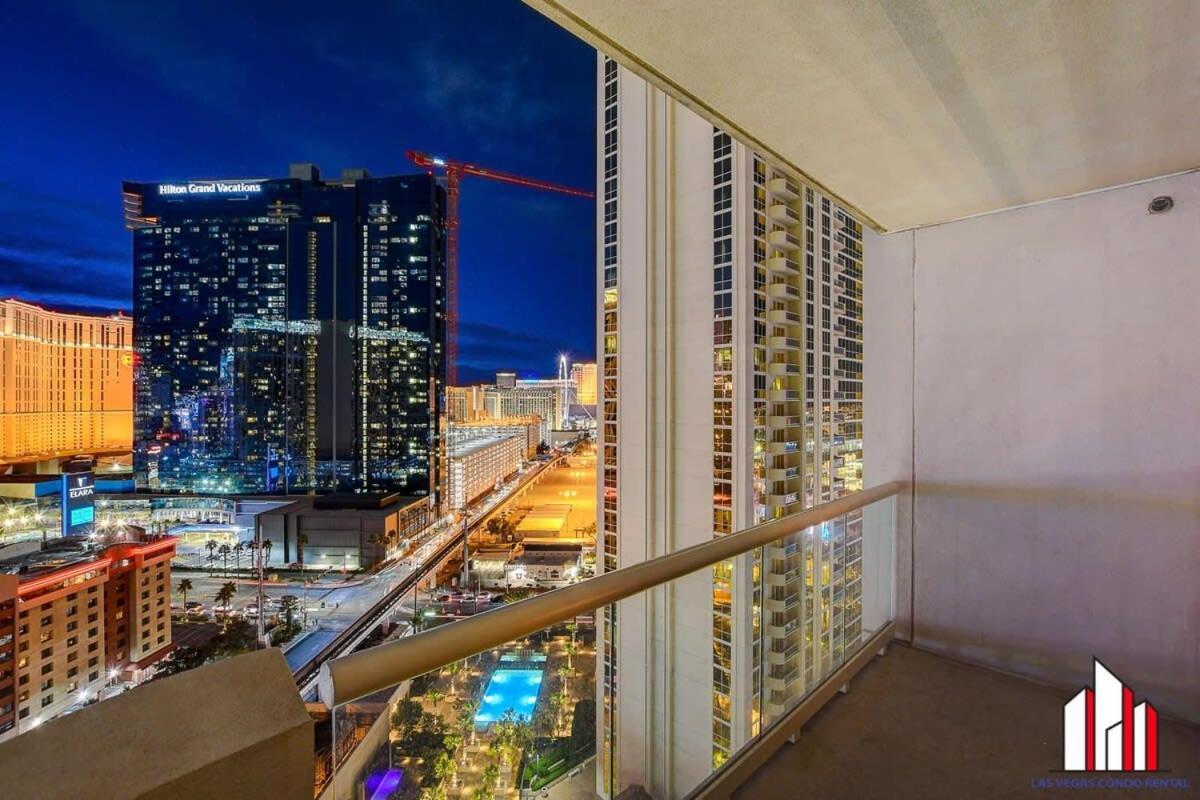 Mgm Signature-18-701 1Br2Ba Strip View Balcony Las Vegas Exterior photo